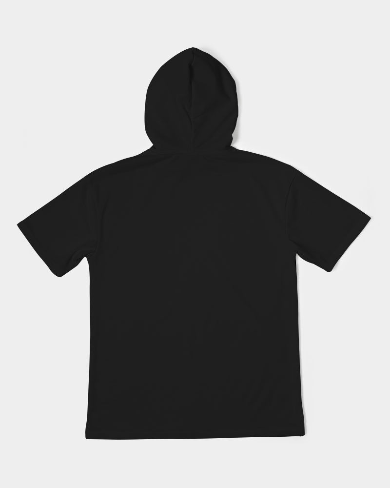 Noir Diore Kouture - Men's Black Short Sleeve Hoodie