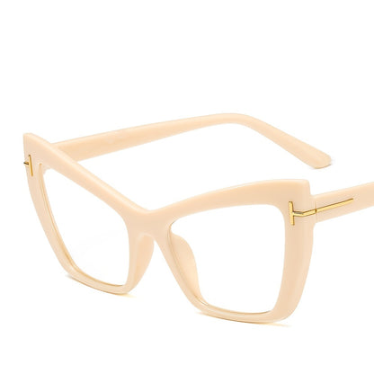 Oversized Vintage Style, Cat Eye Frame, Blue Light Glasses