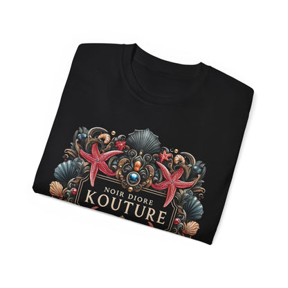 Noir Diore Kouture - Ornated Sea Graphic Tee