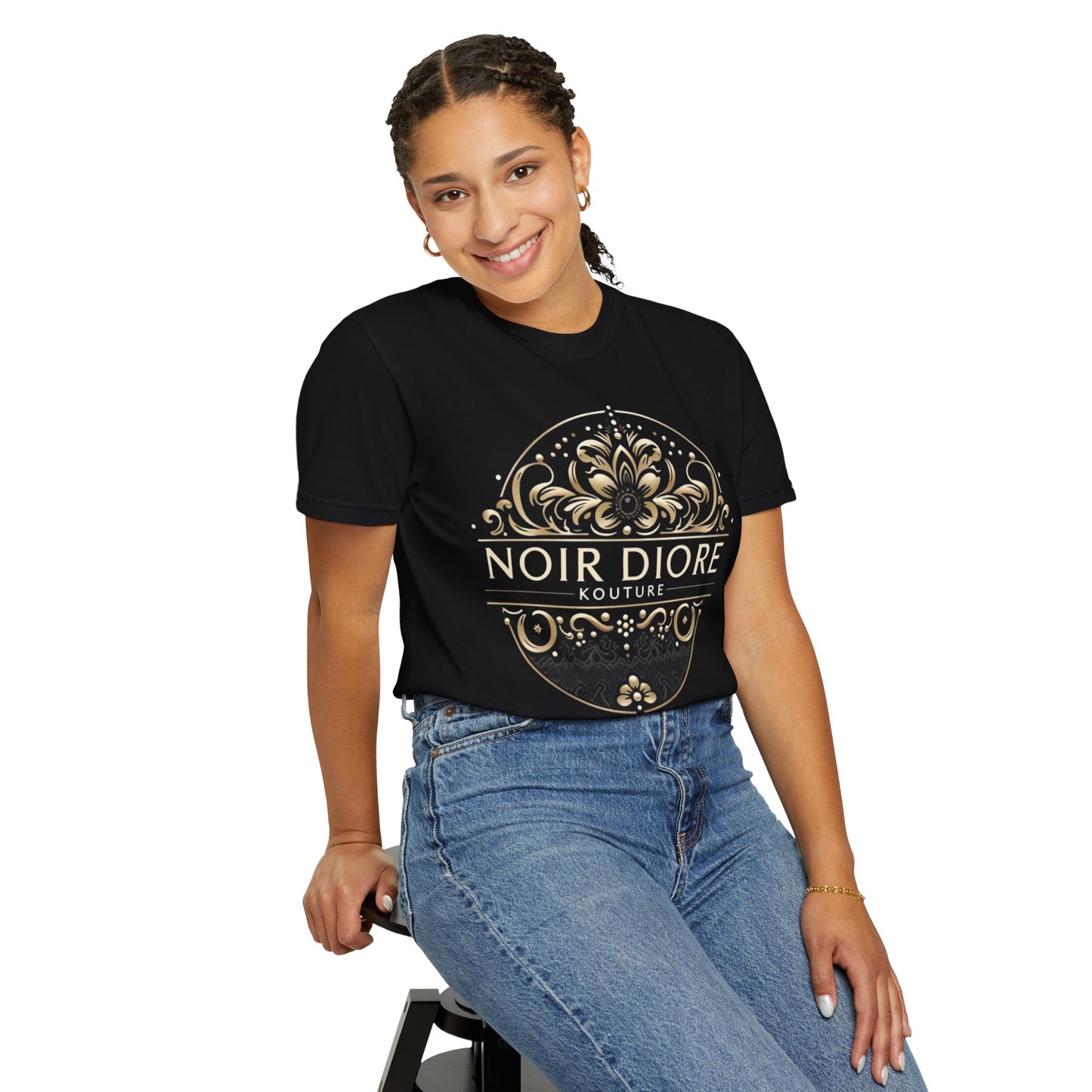 Noir Diore Kouture - The Golden Flower Tee