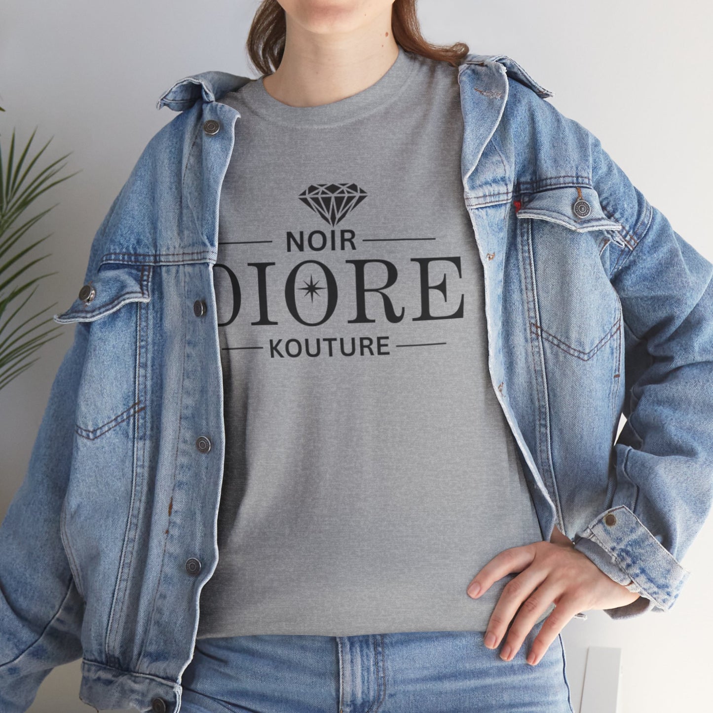 Noir Diore Kouture - Ivory Intrigue Tee