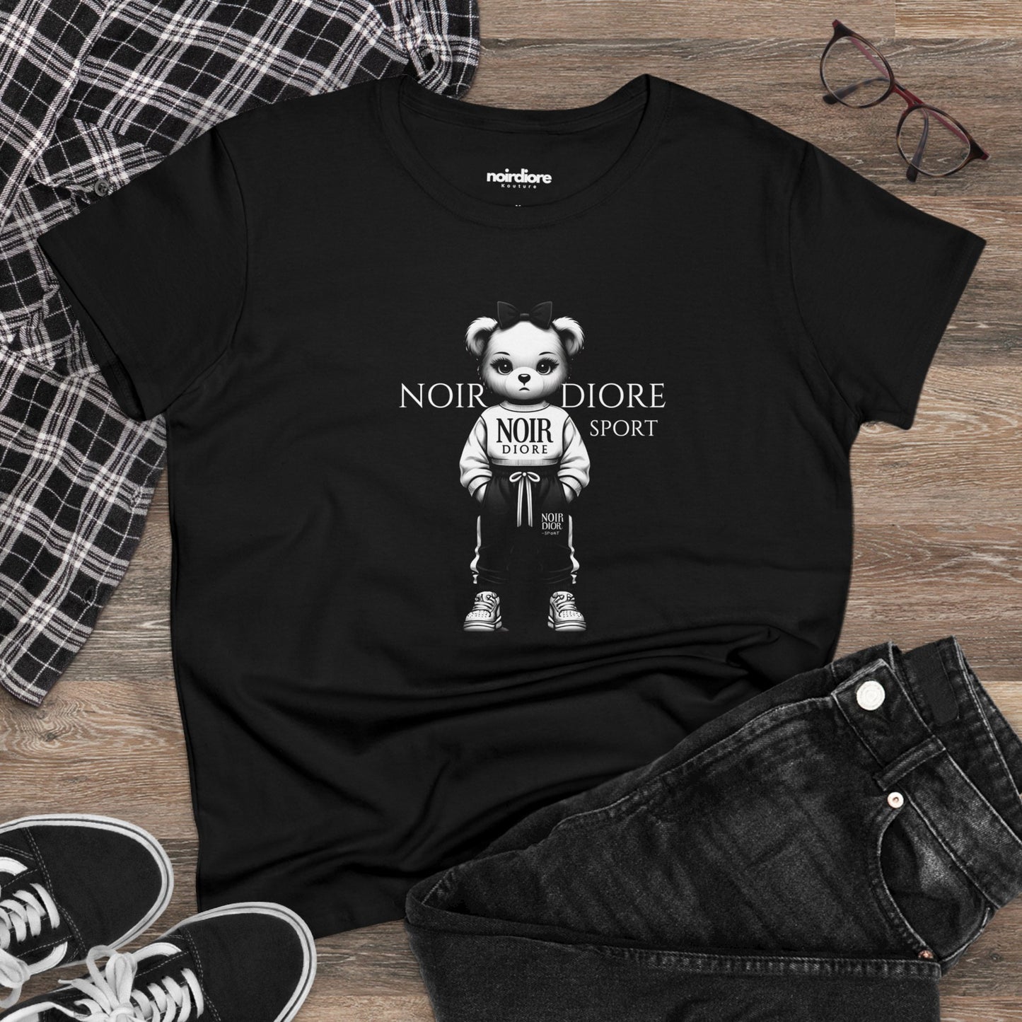 Noir Diore Sport - Luxe Bear Tee