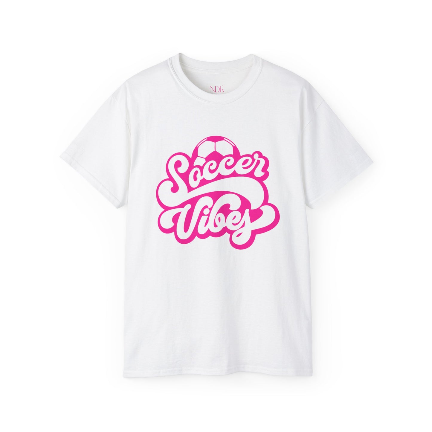 Noir Diore Kouture - Soccer Vibes (Pink) Unisex Ultra Cotton Tee