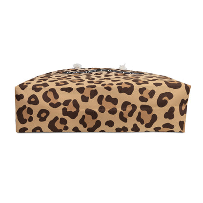 De' Noir Cheeta Print Weekender Bag