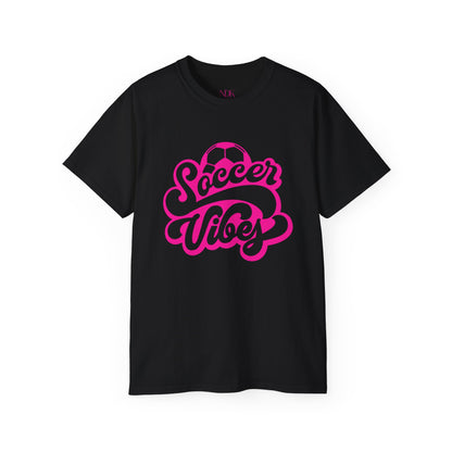 Noir Diore Kouture - Soccer Vibes (Pink) Unisex Ultra Cotton Tee