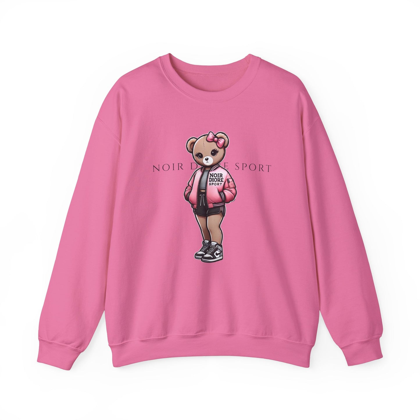 NDK "Sporty Girl Teddy" Heavy Blend™ Crewneck Sweatshirt