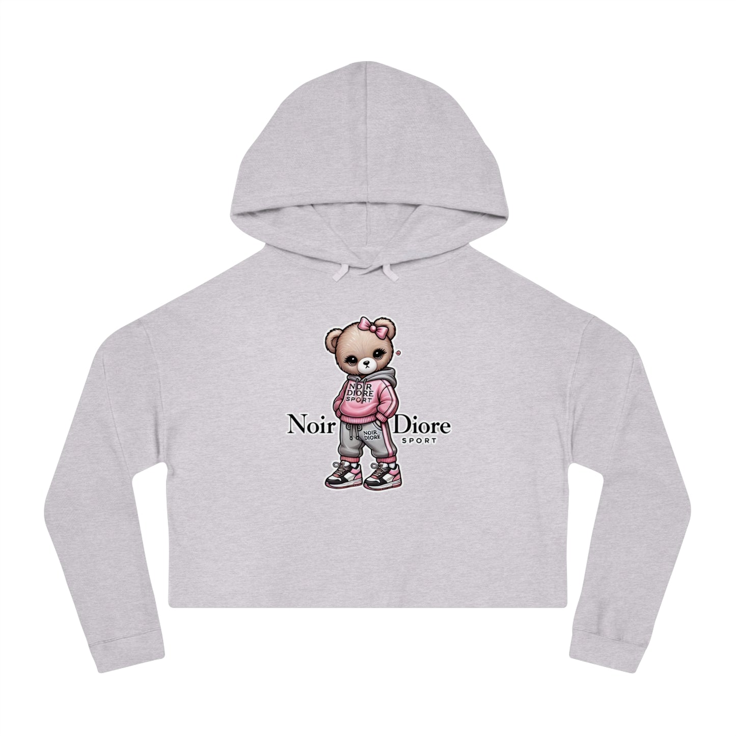 Women’s Cropped Hooded "Teddy" Sweatshirt