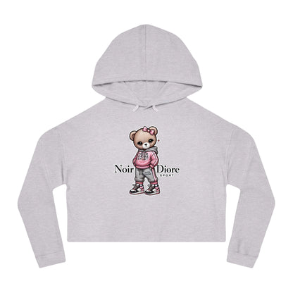 Women’s Cropped Hooded "Teddy" Sweatshirt