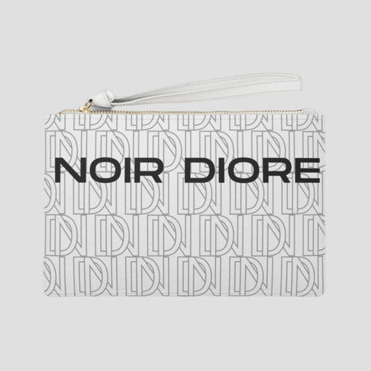 Noir Diore Printed Clutch Bag