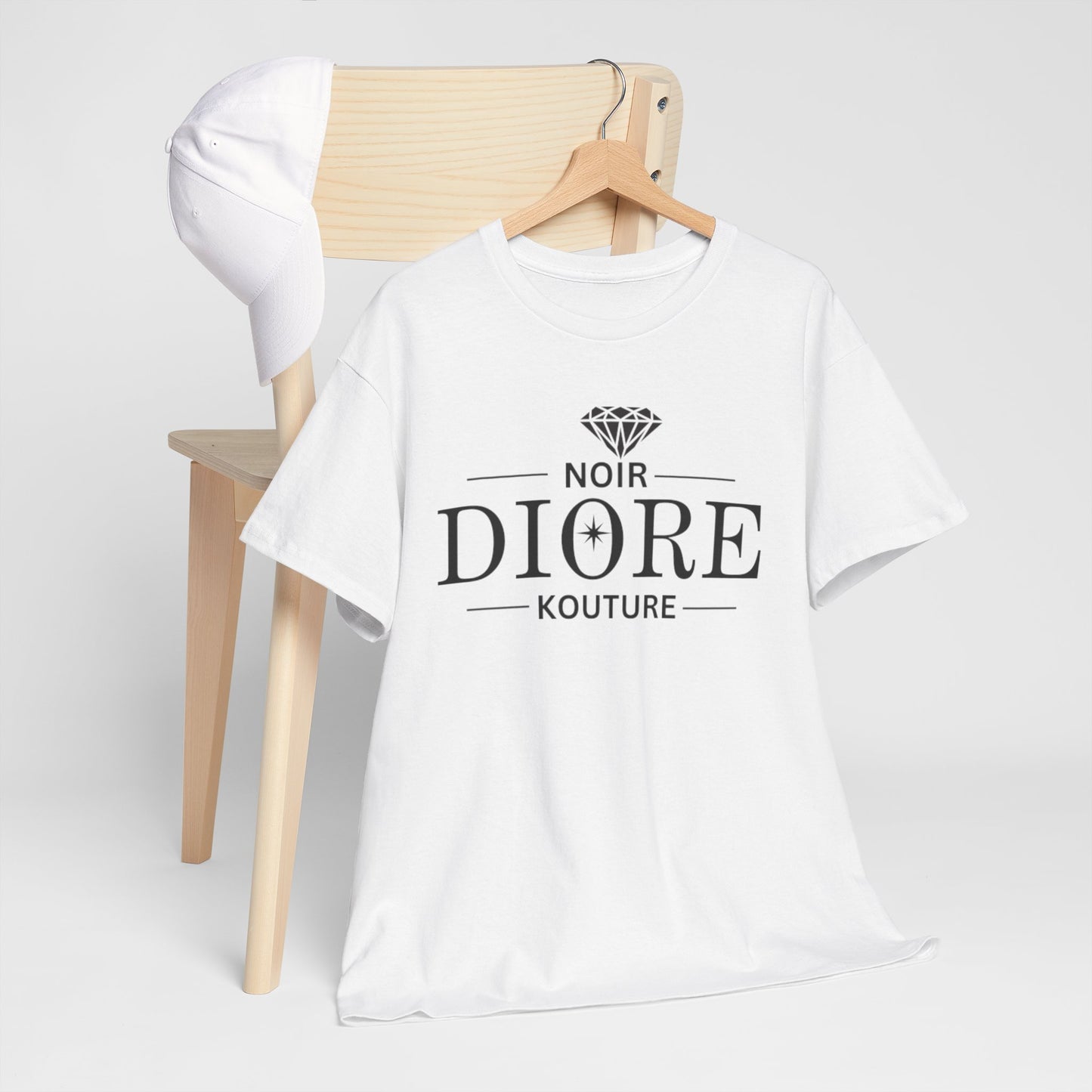 Noir Diore Kouture - Ivory Intrigue Tee