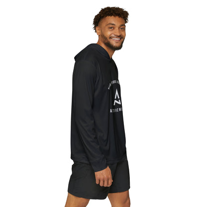 Noir Diore Kouture - Men's Sports Warmup Hoodie (AOP)