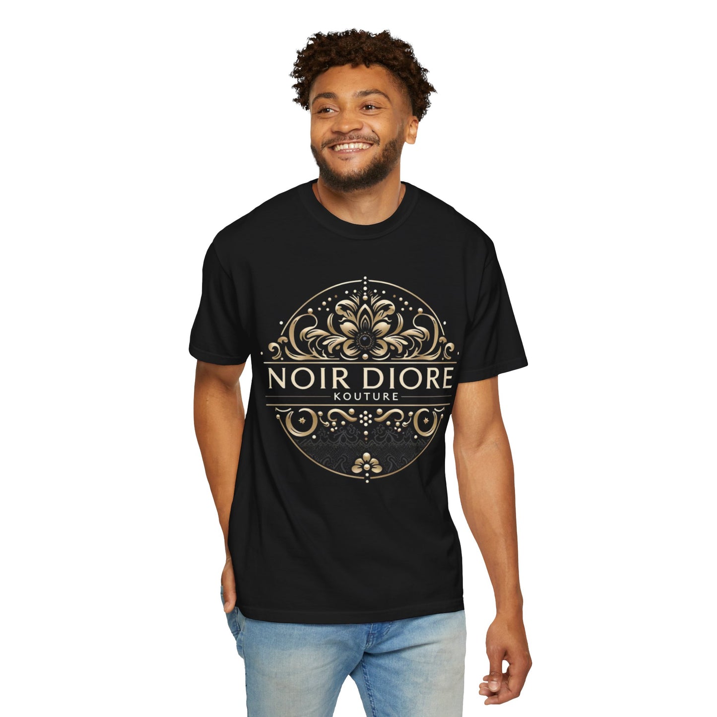 Noir Diore Kouture - The Golden Flower Tee