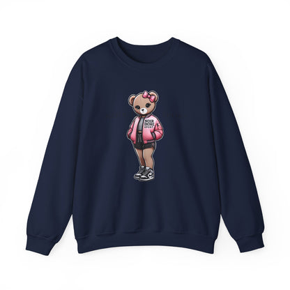 NDK "Sporty Girl Teddy" Heavy Blend™ Crewneck Sweatshirt