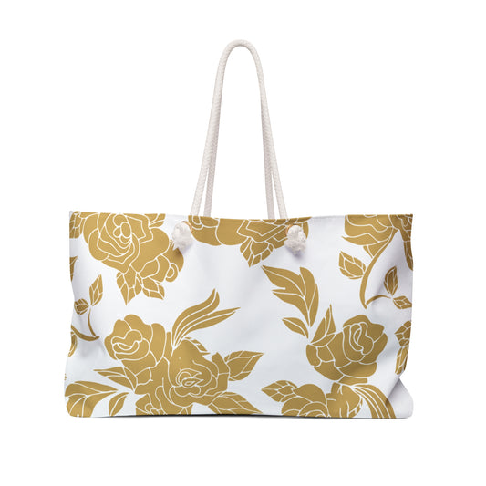 Noir Diore Rose Floral Tote