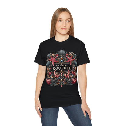 Noir Diore Kouture - Ornated Sea Graphic Tee