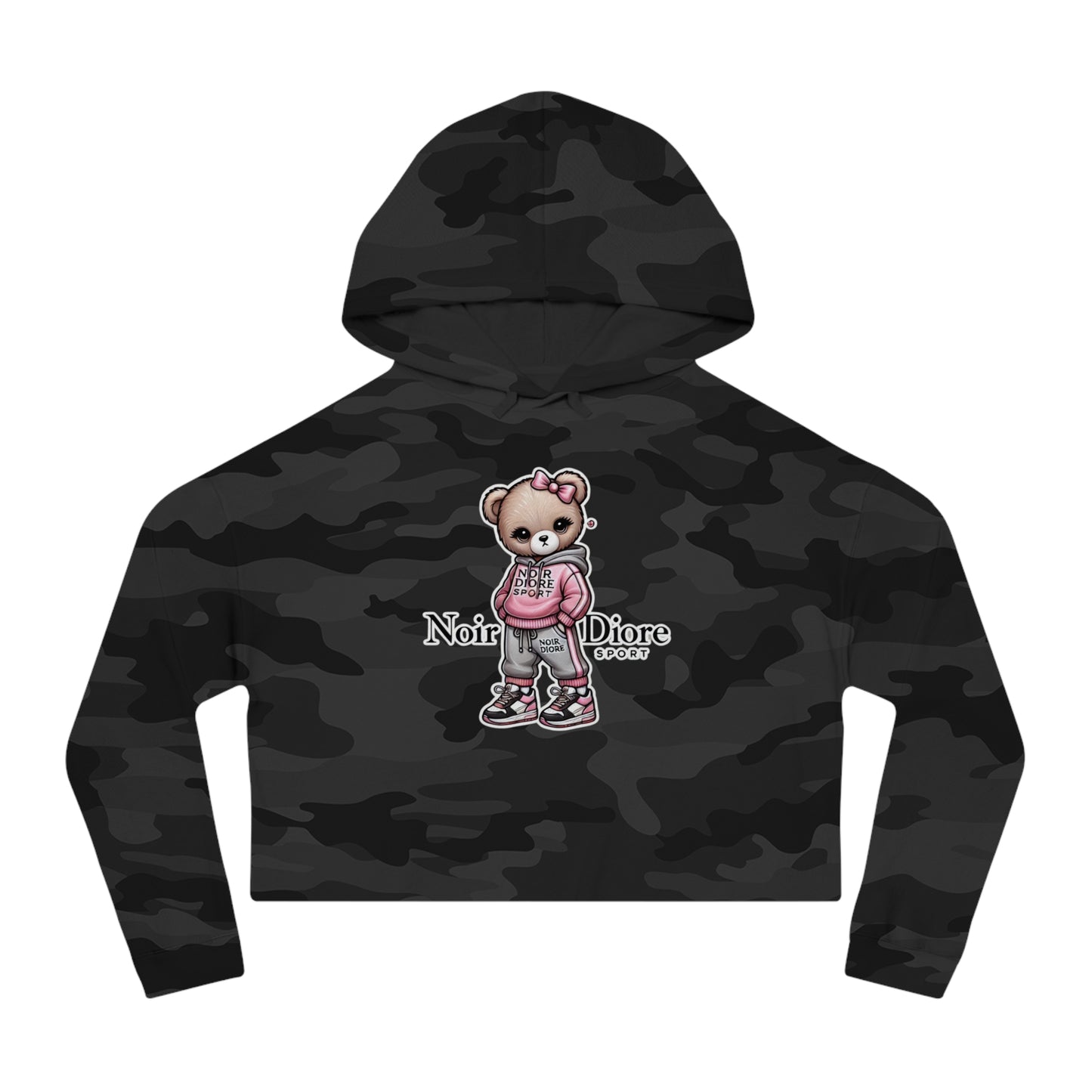 Women’s Cropped Hooded "Teddy" Sweatshirt