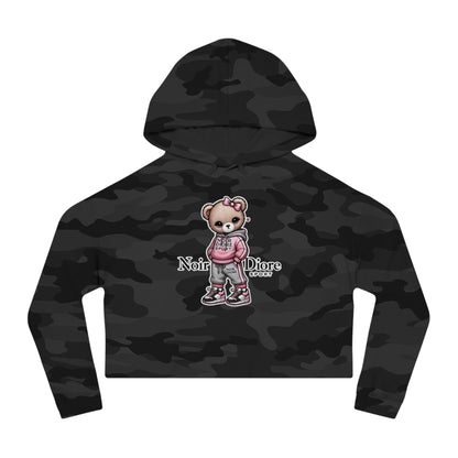 Women’s Cropped Hooded "Teddy" Sweatshirt