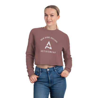 Noir Diore Kouture - Women's Cropped Sweatshirt