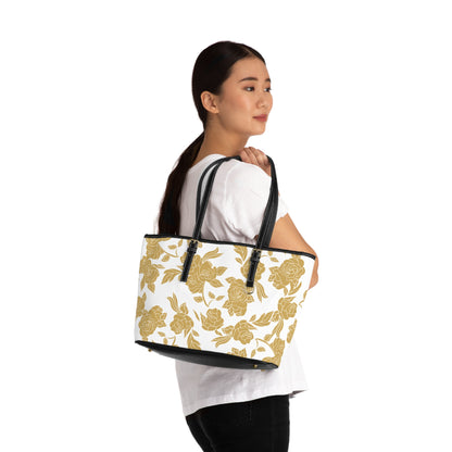 Noir Diore Floral Print Shoulder Bag