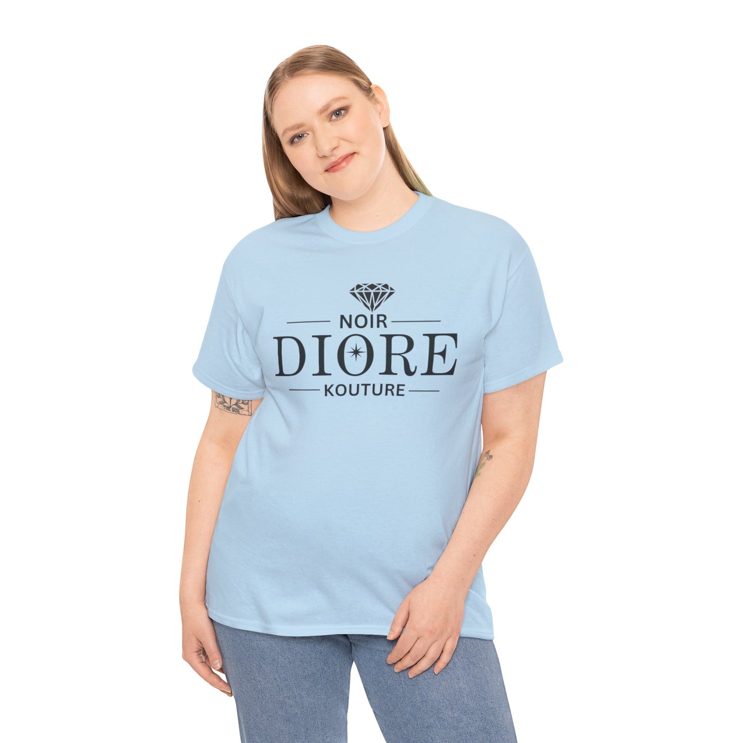 Noir Diore Kouture - Ivory Intrigue Tee