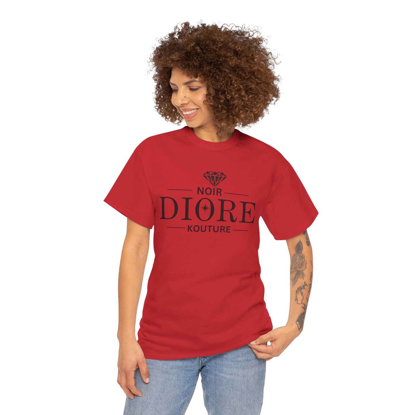 Noir Diore Kouture - Ivory Intrigue Tee