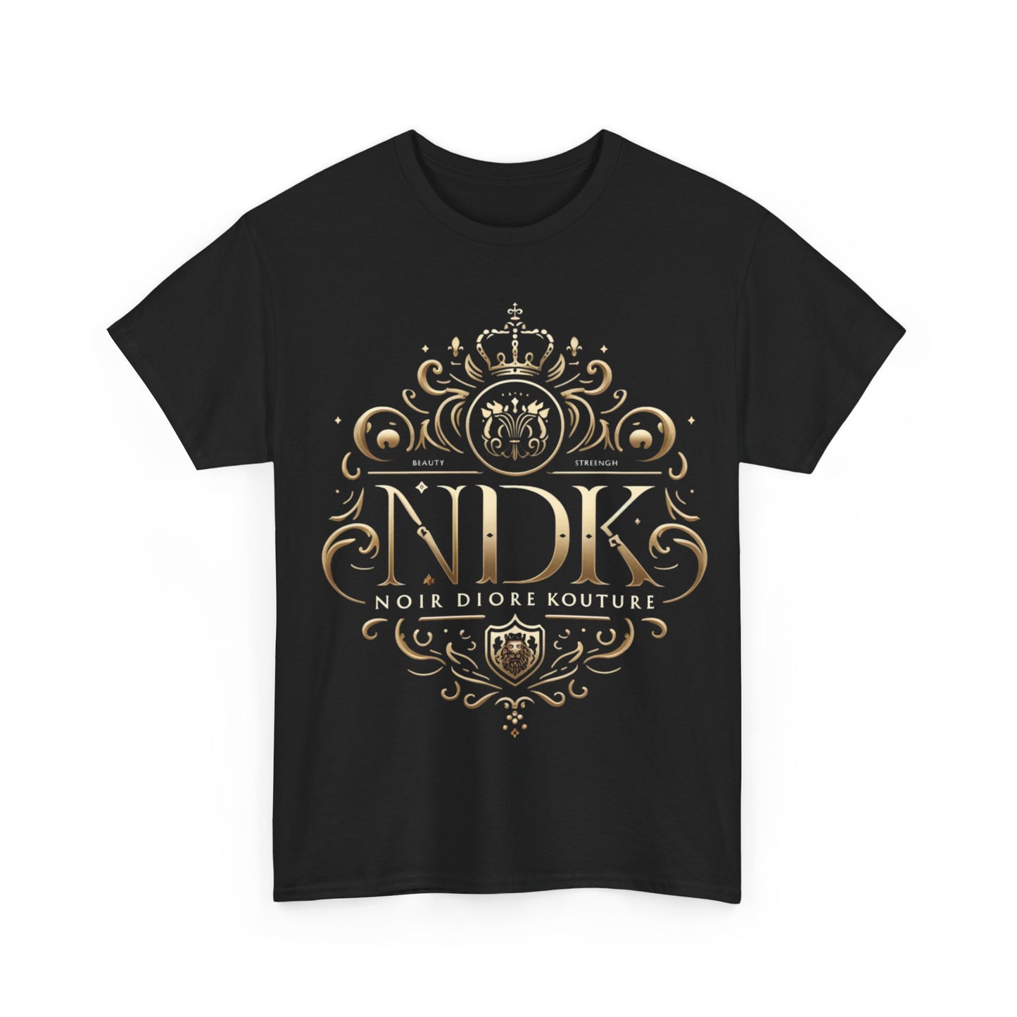 Noir Diore Kouture- Golden Krown Tee