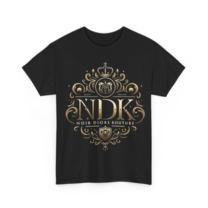 Noir Diore Kouture- Golden Krown Tee