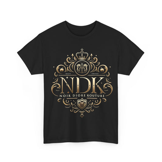 Noir Diore Kouture- Golden Krown Tee