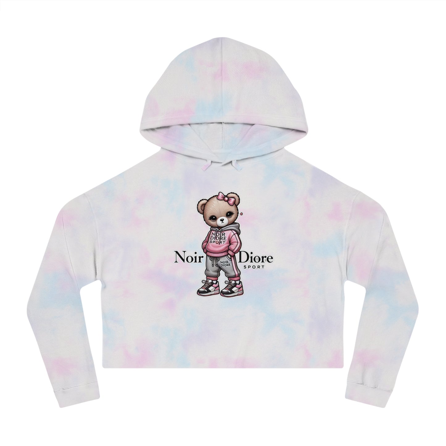 Women’s Cropped Hooded "Teddy" Sweatshirt