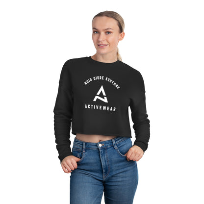 Noir Diore Kouture - Women's Cropped Sweatshirt