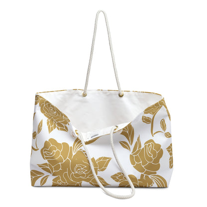 Noir Diore Rose Floral Tote