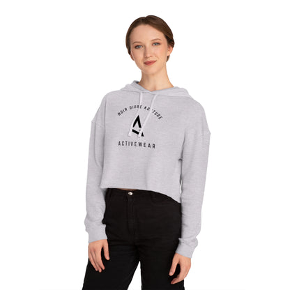 Noir Diore Kouture - Women’s Cropped Hooded Sweatshirt