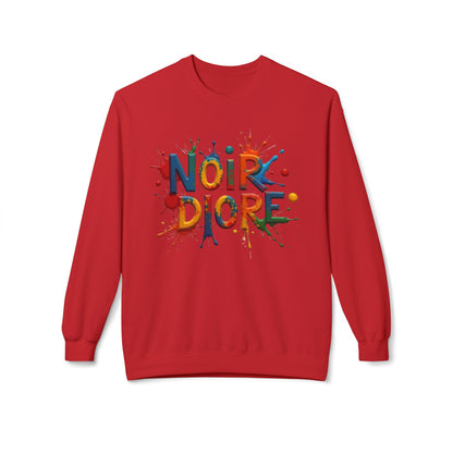 Noir Splatter Crewneck Sweatshirt