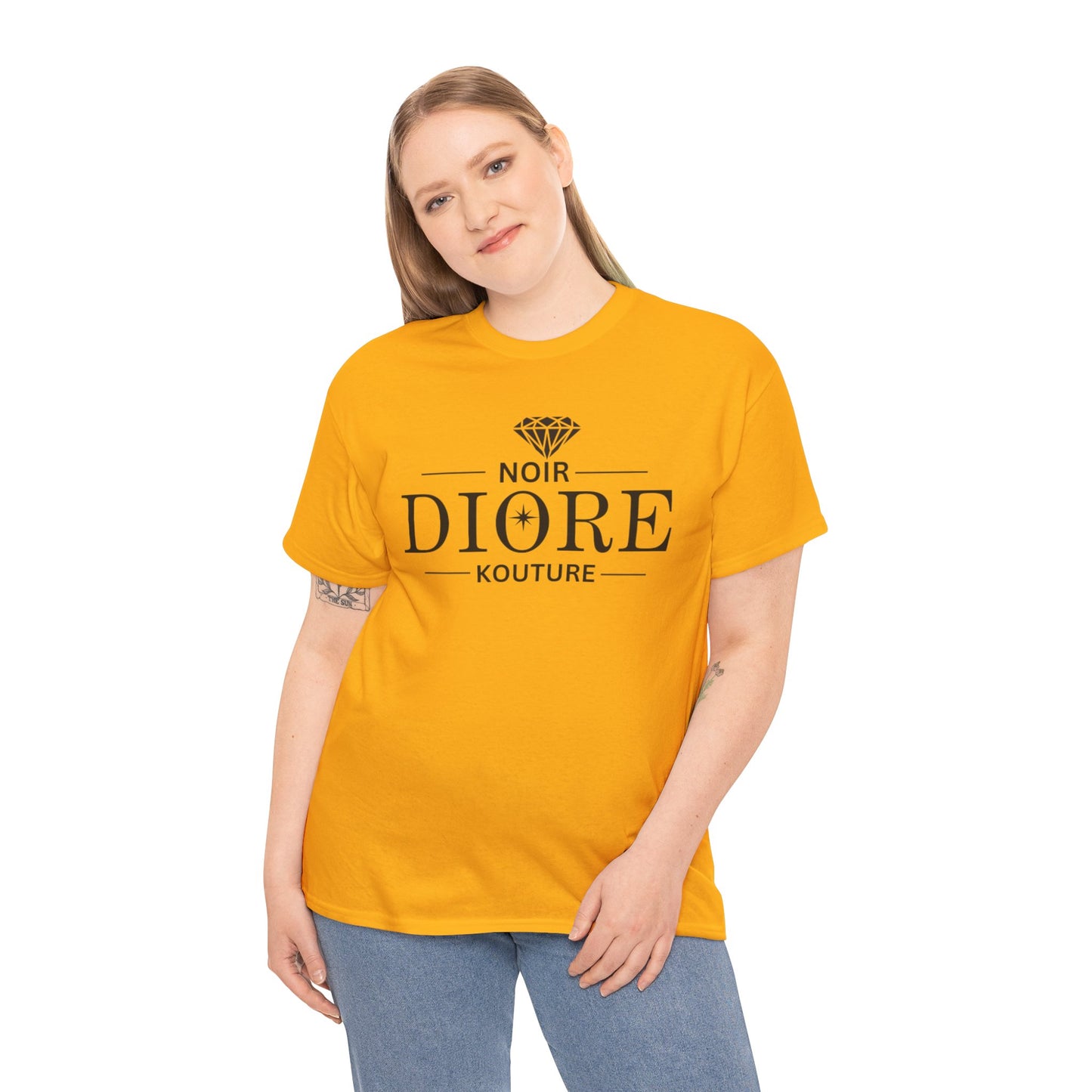 Noir Diore Kouture - Ivory Intrigue Tee