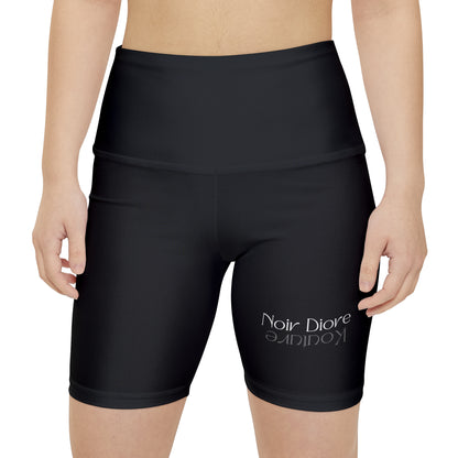 Noir Diore Kouture - Women's Workout Shorts (AOP)