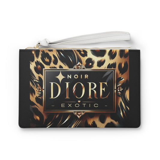 Noir Diore Exotic Clutch Bag