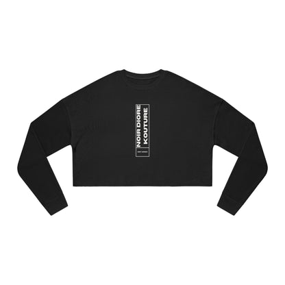 Noir Diore Kouture - Women's Cropped Sweatshirt