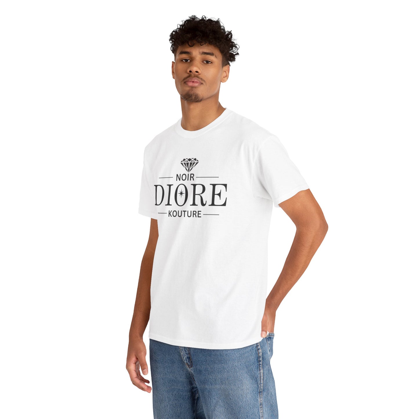 Noir Diore Kouture - Ivory Intrigue Tee