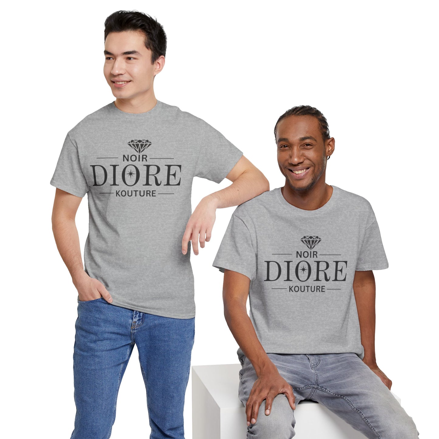 Noir Diore Kouture - Ivory Intrigue Tee