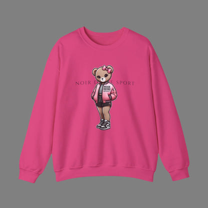 NDK "Sporty Girl Teddy" Heavy Blend™ Crewneck Sweatshirt