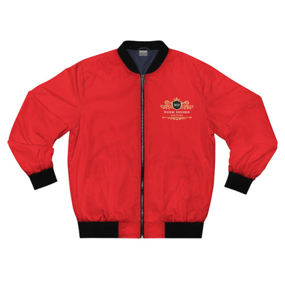 Noir Diore Kouture - Men's (Red) Bomber Jacket (AOP)