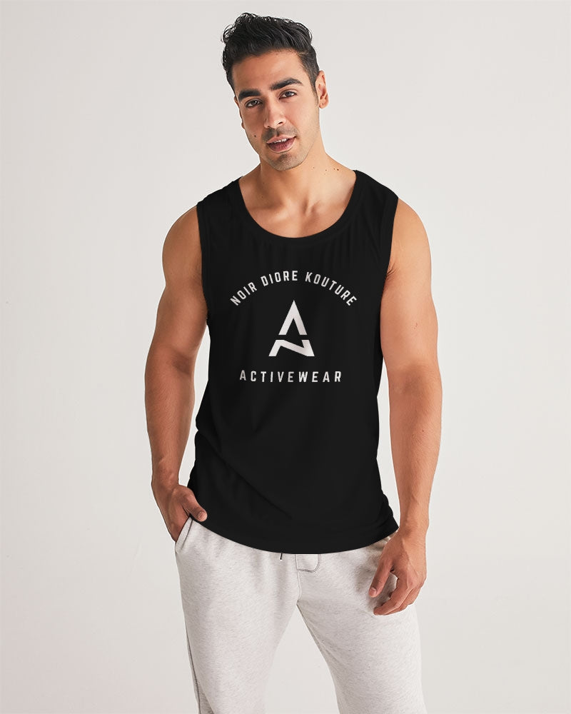 Noir Diore Kouture - Men's Black Sport Tank