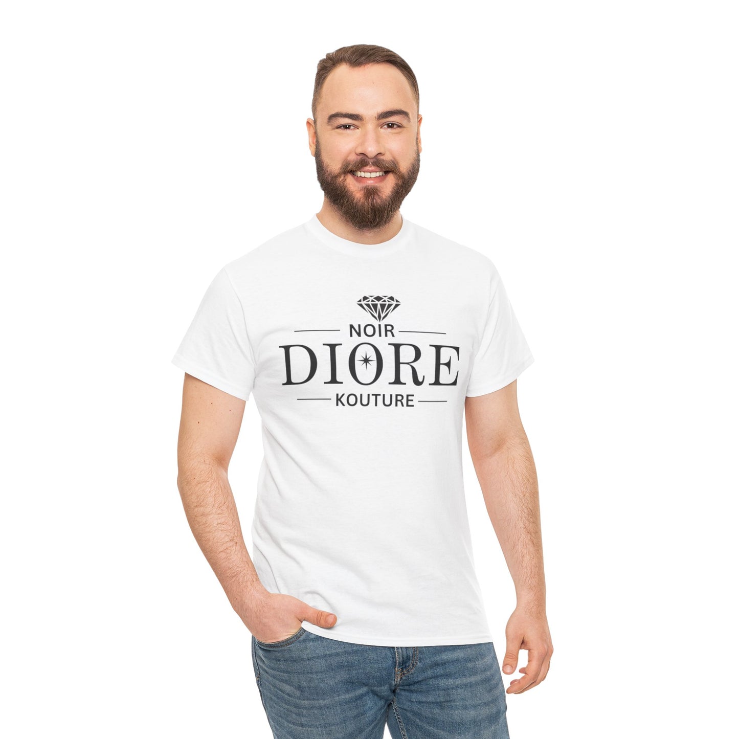 Noir Diore Kouture - Ivory Intrigue Tee