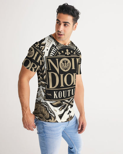 Noir Diore Kouture - Greek Geomethic Tee