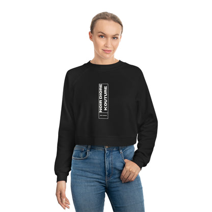 Noir Diore Kouture - Women's Cropped Fleece Pullover