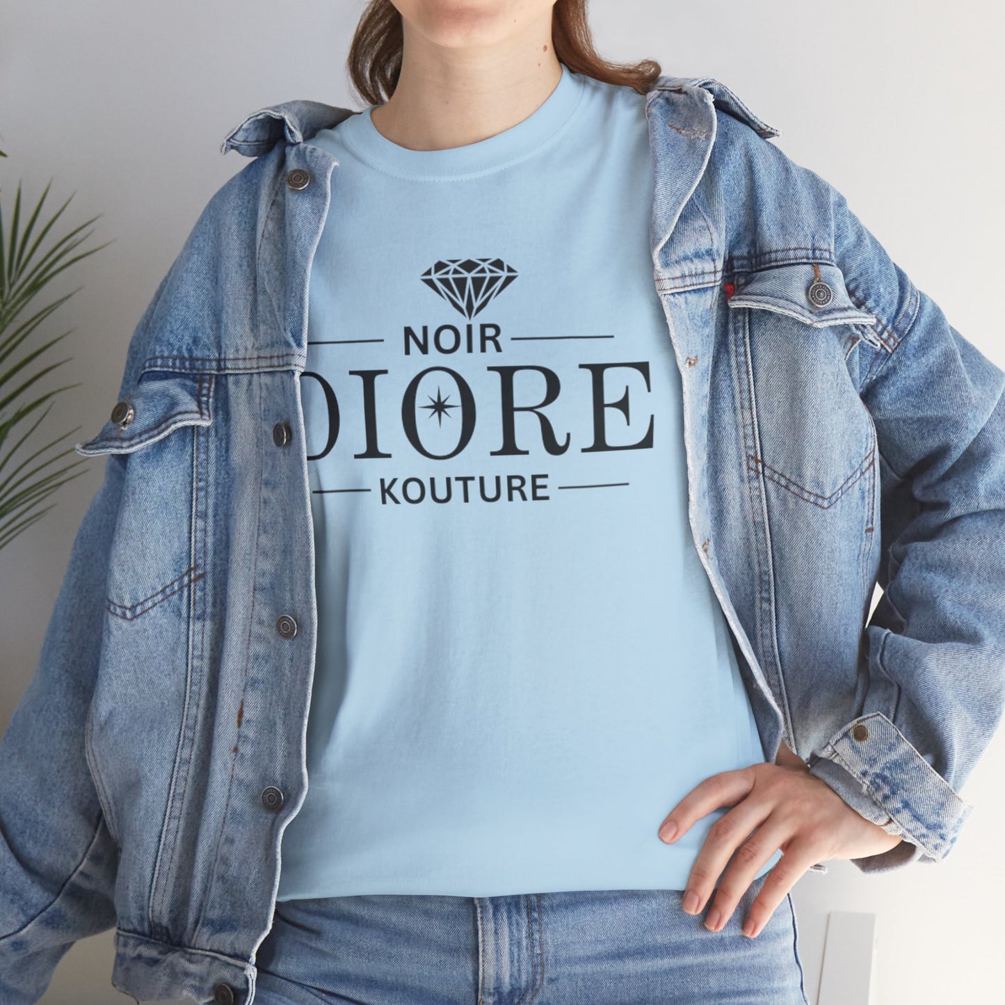 Noir Diore Kouture - Ivory Intrigue Tee