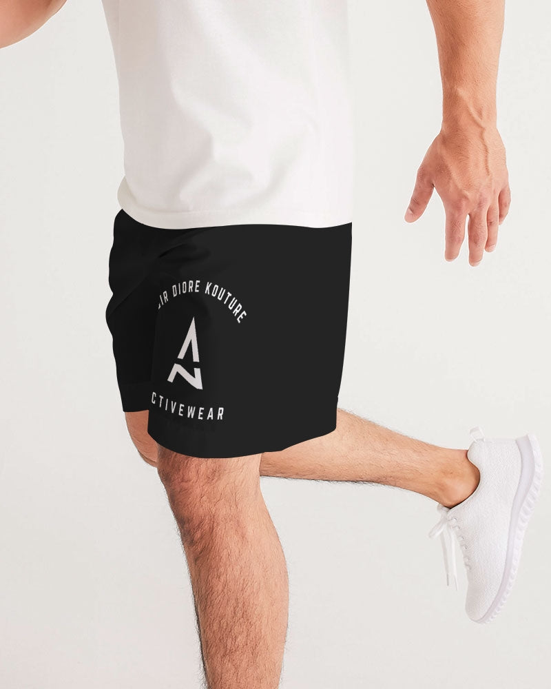 Noir Diore Kouture - Men's Black Jogger Shorts