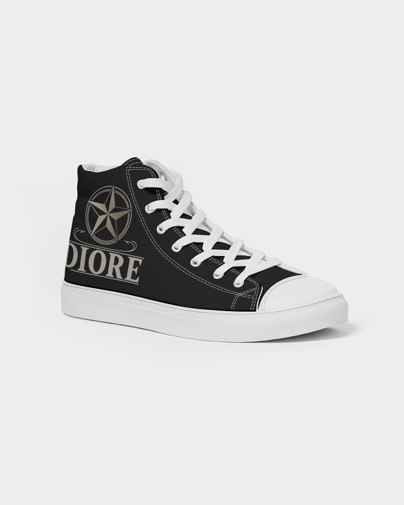 Noir Diore - Men's High-top Canvas Sneakers Shoes