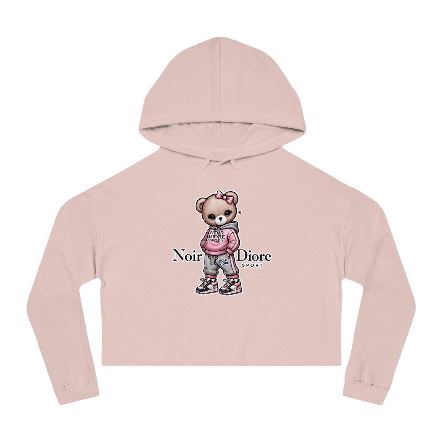 Women’s Cropped Hooded "Teddy" Sweatshirt