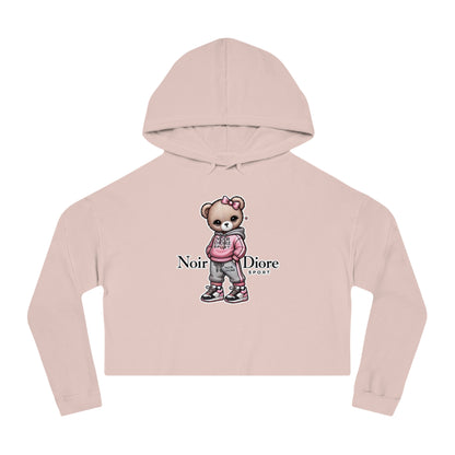 Women’s Cropped Hooded "Teddy" Sweatshirt